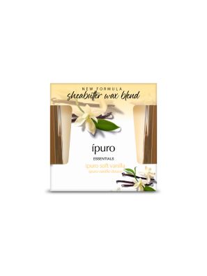 Ipuro Geurkaars Soft Vanilla 125gr.