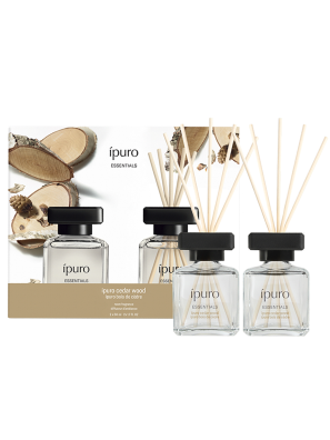 Ipuro Geurdiffuser Cedar Wood 2 x 50 ml