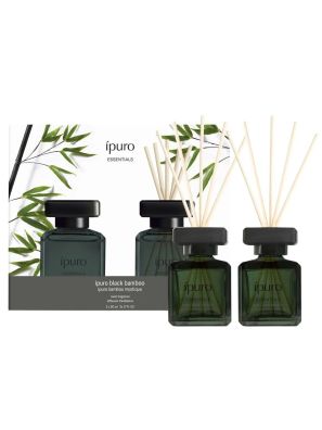 Ipuro Geurdiffuser Black Bamboo 2 x 50 ml