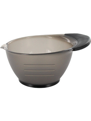 Verfbakje Zwart Bowl met Handvat