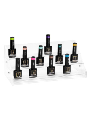 ForNails Display Large pour vernis à ongles Transparent