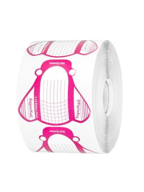 VoorNails Moules pour Méthodes Acryliques Gel Rose 500pcs.