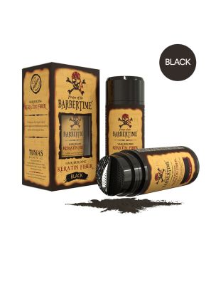 Barbertime Hair Building Keratin Fiber Noir 21gr.