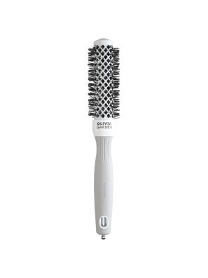 Olivia Garden Borstel Expert Blowout Shine Wit/Grijs 25mm