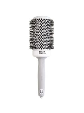 Olivia Garden Brush Expert Blowout Shine White/Grey 55mm