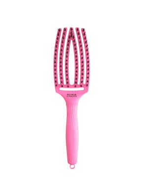 Olivia Garden Finger Brush Bubble Pink for Think Pink