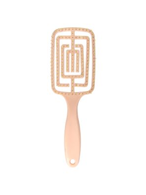 Borstel Paddel Brush Licht Roze met Nylon Pennen