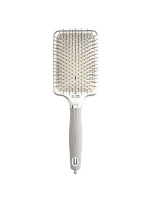 Olivia Garden Borstel Care Rectangular Expert Large Paddle Silver