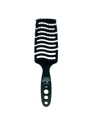 Pegasus Yoga Brush YB2 Boar & Nylon Zwart