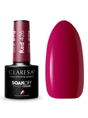 Claresa UV/LED Gellak 5ml Red 426 Full Berries
