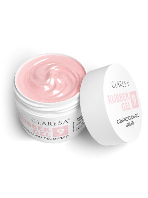 Claresa Rubber Gel 9 Sparkle Pink 90gr.