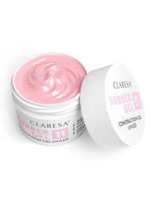 Claresa Rubber Gel 11 Sparkle Soft Pink 90gr.