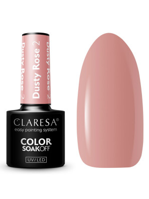 Claresa UV/LED Gellak 5ml Dusty Rose 2
