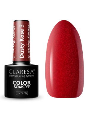 Claresa Vernis Gel UV/LED 5ml Dusty Rose 3