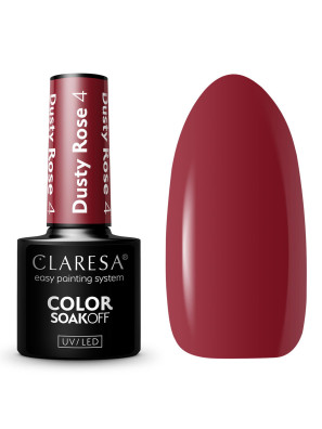 Claresa Vernis Gel UV/LED 5ml Dusty Rose 4