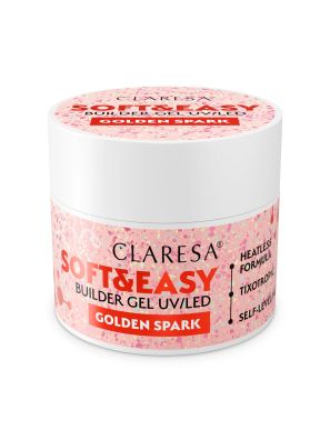 Claresa Keratine Soft & Easy Builder Gel Golden Spark 12gr.