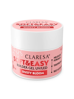 Claresa Keratine Soft & Easy Builder Gel Dusty Bloom 12gr.