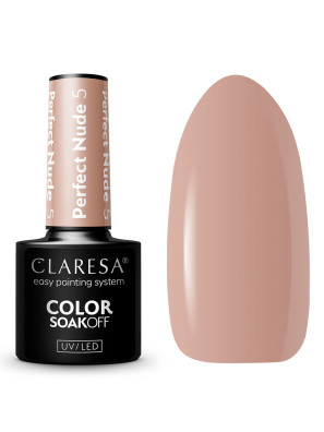 Claresa Vernis Gel UV/LED 5ml Perfect Nude 5