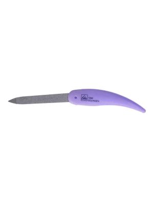 Lime à ongles à clapet d'Erbe Solingen violet (ERBE91946)