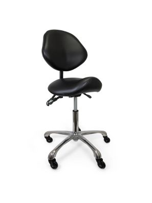 Ergonomische Kappersfiets Pony Saddle met Rugleuning