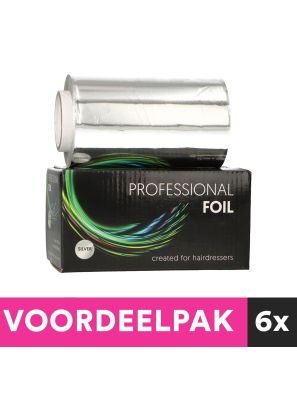 Feuille d'aluminium argentée 12cm x 100m 20MU Advantage pack