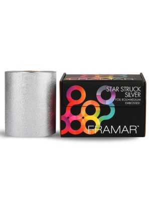 Framar Star Struck Silver Embossed Film Roll 320FT