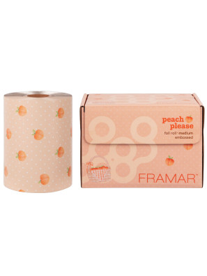 Framar Peach Please Embossed Folie Rol 320FT