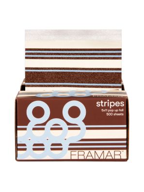 Framar Blue Chocolate Stripes Pop Up Folie 500 Sheets