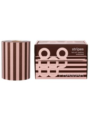 Framar Pink Chocolate Stripes Embossed Folie Rol 320FT
