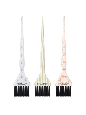 Framar Triple Treat Brush Set Holly Days 3st.