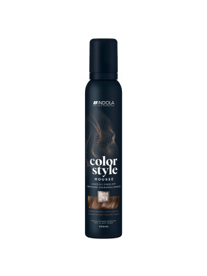 Indola Color Style Mousse Mid Brown 200ml