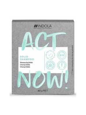 Indola Act Now Shampooing solide 60gr.