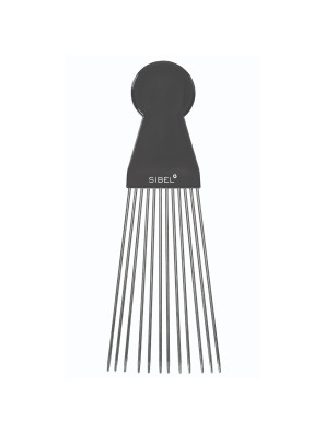Sibel Metalen Kam voor Kroeshaar Model 1 Lang 21 x 7.5cm