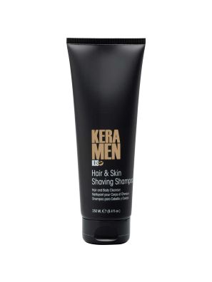 Kis KeraMen Shampooing de rasage pour cheveux et peau 250ml