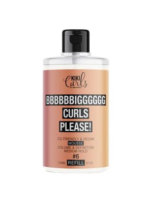 Kiki Curls Big Curls Please! Mousse Refill 750ml
