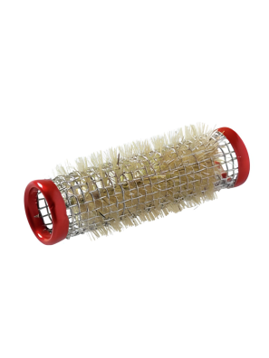 Sibel Metalen Kruller Egel Rood Lang 18mm 12 Stuks