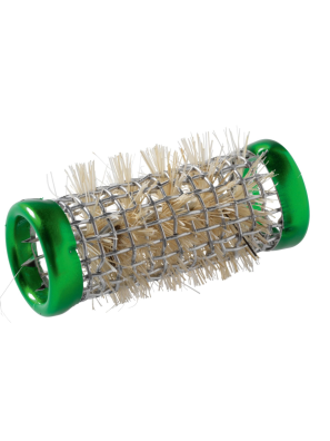 Sibel Metalen Kruller Egel Groen Kort 15mm 12 Stuks