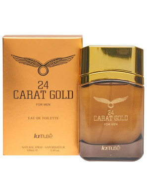 LaMusê by Lattafa Eau de Toilette Spray Heren 24 Carat Gold 100ml