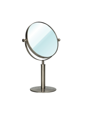 Miroir sur pied 18cm 5x loupe