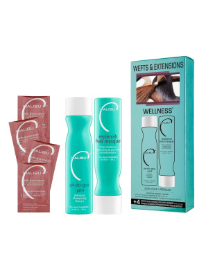 Malibu C Wefts & Extension Wellness Collection