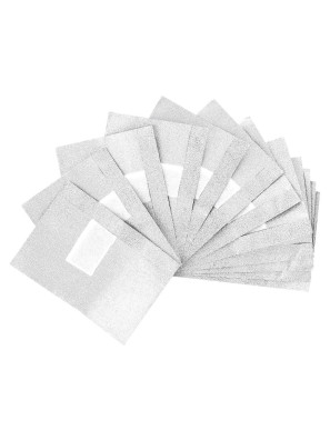 ForNails Feuilles d'aluminium avec éponge 100pcs.