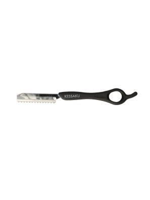 Kessaku Razor Professional Handmade Steel Snijmes Zwart