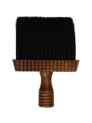 Brosse à cou en bois Noir/Marron