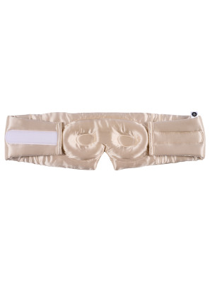 Beauty Pillow Luxury Silk 3D Mask Champagne