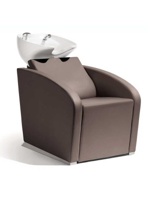 Sibel Lavabo Elegantia Relax Brown avec chaise fixe