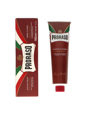 Proraso Crème à raser Bois de santal Tube 150ml