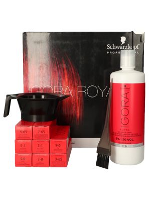 Schwarzkopf Igora Royal Trial Pack With Colour Chart (Pack d'essai Schwarzkopf Igora Royal avec nuancier)