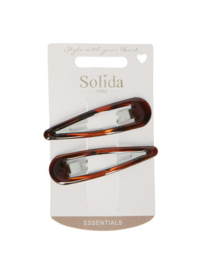 Solida Haarspeld Bruin 2st.