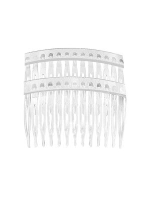 Peigne d'insertion Solida Transparent 2pcs.