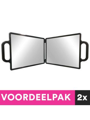 2 pièces Miroir noir Double Advantage Pack